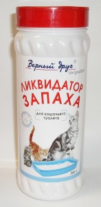 Верный Друг Ликвидатор запаха для кош.туалета порошок